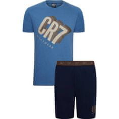 Fan-shop Pánské pyžamo CR7 Short blue Velikost: XL