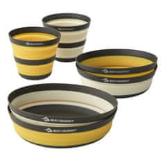 Sea to Summit sada nádobí Frontier UL Collapsible Dinnerware Set - 6ks