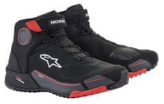 Alpinestars boty CR-X DRYSTAR HONDA kolekce, (černá/červená/šedá, vel. 44)