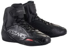 Alpinestars boty FASTER-3, (černá/stříbrná, vel. 48)