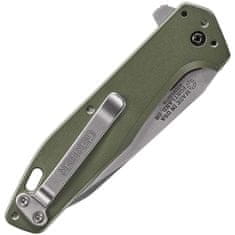 Gerber G1610 Fastball Linerlock Green kapesní nůž 7,6 cm, Stonewash, zelená, hliník
