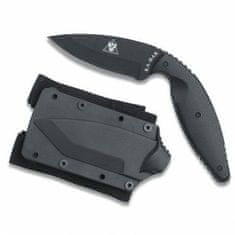 KA-BAR® KB-1482 TDI LARGE taktický nůž 9,5cm, celočerná, Zytel, pouzdro