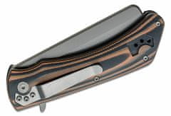 KA-BAR® KB-3067 MARK 98-R kapesní nůž 9,9 cm, černo-hnědá, G10