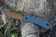 KA-BAR® KB-4062D2 Dozier Hunter kapesní nůž 7,5 cm, D2 hnědá, modrá, Zytel