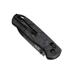 Kizer Ki3619A4 Drop Bear Clutch kapesní nůž 7,5 cm, černá, tmavě fialová, modrá, FAT Carbon