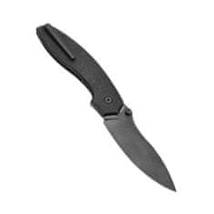 Kizer Ki4639A1 Doberrman Titanium kapesní nůž 9,3 cm, Black Stonewash, černá, titan