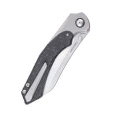 Kizer Ki4626A1 Clairvoyant kapesní nůž 9,5 cm, Stonewash, černá, uhlíkové vlákno, titan