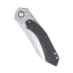 Kizer Ki4626A1 Clairvoyant kapesní nůž 9,5 cm, Stonewash, černá, uhlíkové vlákno, titan