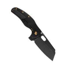 Kizer Ki5488A1 C01c(XL) Sheepdog Titanium velký kapesní nůž 10 cm, Black Stonewash, černá, titan