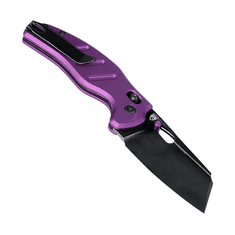 Kizer V4488AC1 C01C Sheepdog Purple kapesní nůž 8 cm, černá, fialová, hliník