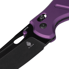 Kizer V4488AC1 C01C Sheepdog Purple kapesní nůž 8 cm, černá, fialová, hliník