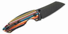 Kizer V4593C4 Towser K Color kapesní nůž 8,6 cm, černá, vícebarevná, G10