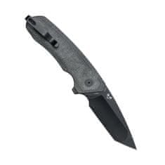 Kizer V4602C1 Mad Black kapesní nůž 8,4 cm, celočerná, Micarta