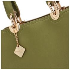 DIANA & CO Luxusní dámská kabelka do ruky Rollins, zelená
