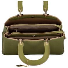 DIANA & CO Luxusní dámská kabelka do ruky Rollins, zelená