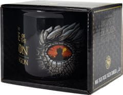 CurePink Keramický hrnek House Of Dragon|Rod draka: Dragon Eye (objem 410 ml)