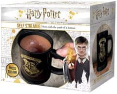 CurePink Míchací plastový hrnek Harry Potter: Bradavický erb (315 ml)