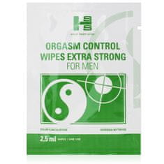 XSARA Orgasm control wipes 6 kusů - polštářky oddalující ejakulaci - 72454727