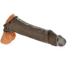 XSARA Anatomický erekční návlek prodlužující penis o 3 cm - 78532154