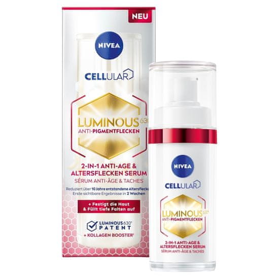 Nivea Cellular Luminous630 Omlazující sérum proti pigmentovým skvrnám 30 ml