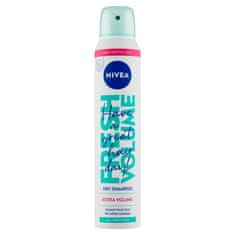 Nivea Fresh & Extra Volume Suchý šampon pro všechny typy vlasů 200 ml