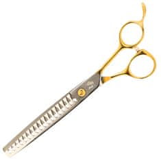 Enzo Wolf Grooming Zeštíhlovací Nůžky 7.0 Ofsetové Kadeřnické Nůžky Na Stříhání Vlasů Pro Salon Superior Line