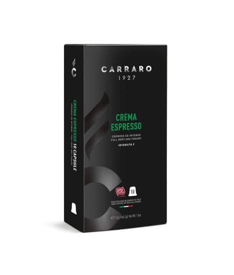 Carraro Crema ESPRESSO, 10 ks kapsle