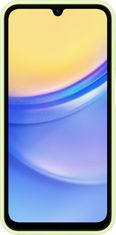 Samsung ochranný kryt s kapsou na kartu pro Galaxy A15, limetková