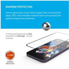FIXED prémiové ochranné sklo Armor pro Samsung Galaxy S24, s aplikátorem, černá