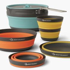 Sea to Summit sada nádobí Frontier UL Collapsible Pot Cook Set w/ 2.2L Pot - [2P] 5ks