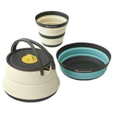 Sea to Summit sada nádobí Frontier UL Collapsible Kettle Cook Set - [1P] 3ks