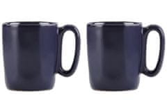 Vialli Design Sada 2 keramických hrnků, ESPRESSO 80 ml, navy, FUORI 29989