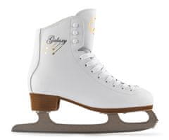 SFR Galaxy Children's Ice Skates - White - UK:4J EU:37 US:M5L6