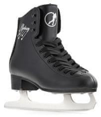 SFR Galaxy Children's Ice Skates - Black - UK:4J EU:37 US:M5L6