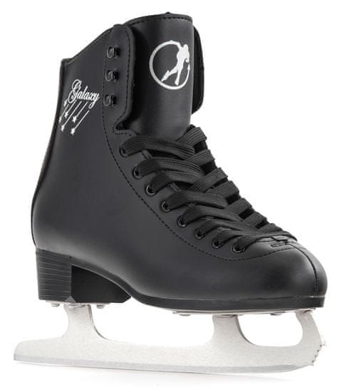 SFR Galaxy Children's Ice Skates - Black - UK:1J EU:33 US:M2L3