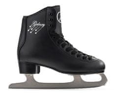 SFR Galaxy Children's Ice Skates - Black - UK:4J EU:37 US:M5L6