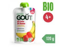 Good Gout 3x BIO Jahoda s banánem 120 g