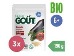 Good Gout BIO Ratatouille s quinou 3x190 g