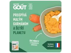 Good Gout Příkrm zelenino-masový BIO Mrkev s farmářským kuřátkem 190g