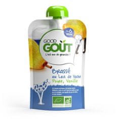 Good Gout 3x BIO Vanilkový jogurt s hruškou 90 g