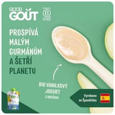 Good Gout 3x BIO Vanilkový jogurt s hruškou 90 g