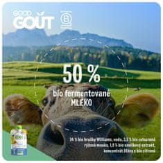 Good Gout 3x BIO Vanilkový jogurt s hruškou 90 g