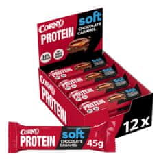 Corny Protein SOFT Čokoláda-karamel 12x45g