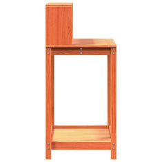 Petromila Přesazovací stůl s policemi hnědý 82,5x50x109,5 cm borové dřevo