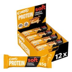 Corny Protein SOFT Arašídy-karamel 12x45g