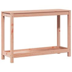 Petromila Přesazovací stůl s policí 108x35x75 cm masivní dřevo douglasky