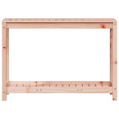 Petromila Přesazovací stůl s policí 108x35x75 cm masivní dřevo douglasky