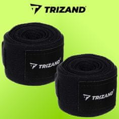 Trizand 23015 Boxerské bandáže 2 x 4 m, černá