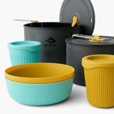 Sea to Summit sada nádobí Frontier UL Two Pot Cook Set - [2P] [6 Piece]