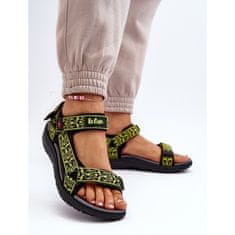 Lee Cooper Dámské sandály Lime velikost 40